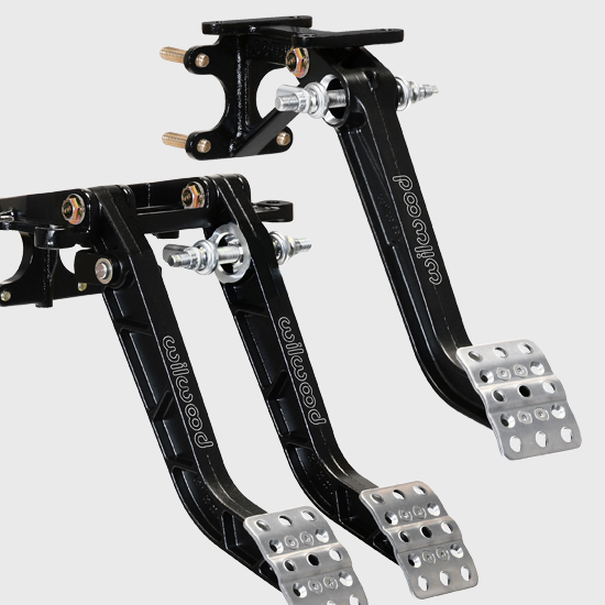 Wilwood Racing Tur-Bar Brake Pedals Hanging Forward Swing Mount