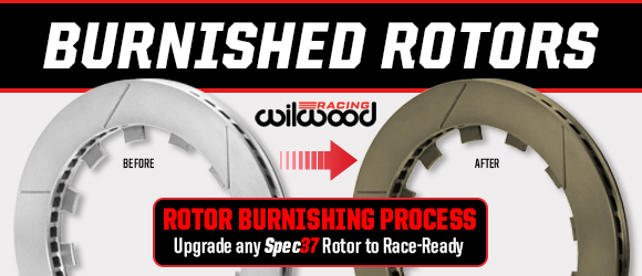 Wilwood Burnished Pre-Bedded Race Rotors