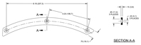 Motorcycle Rotor Dimension Diagram