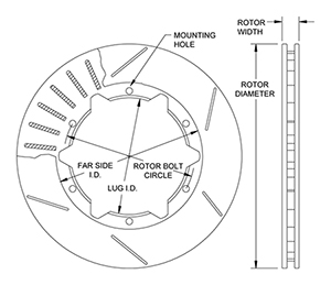 Ultralite HPS 30 Vane Rotor Drawing