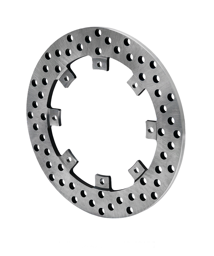 Super Alloy Drilled Rotor