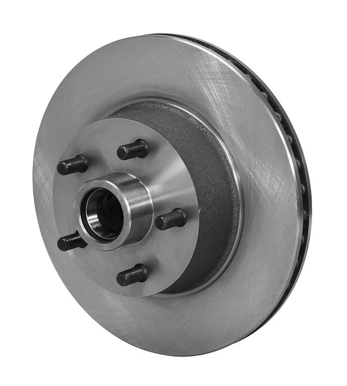 1 PC Hub and Rotor - Iron - Plain