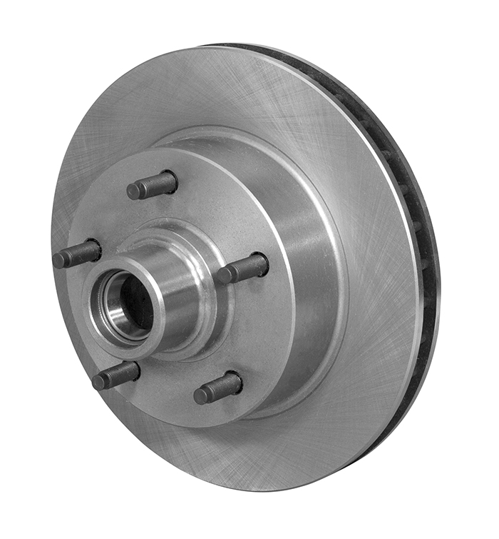 1 PC Hub and Rotor - Iron - Plain