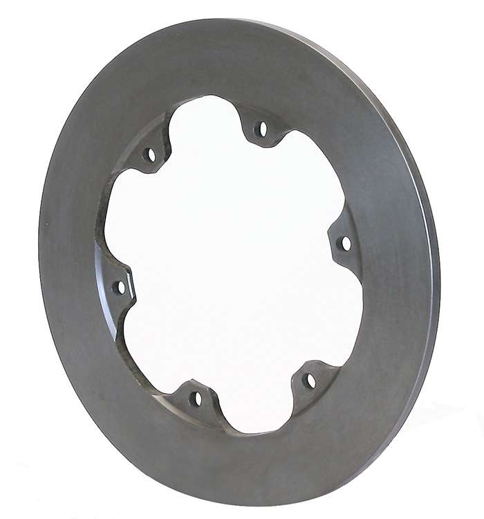 Solid Steel Rotor - Steel - Black Oxide