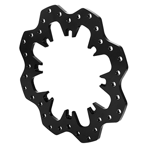 Wilwood Drilled Steel Scalloped Dynamic Mount Rotor