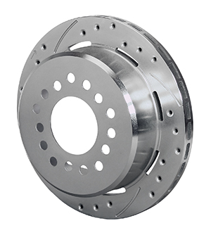 SRP-Z Drilled Rotor & Hat - Iron - Zinc Plate