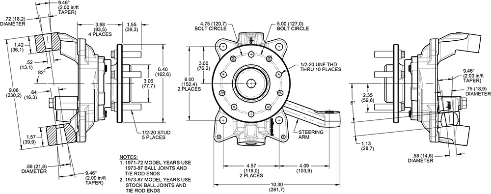 1971-1987 Chevrolet C10 / GMC C15 Drawing