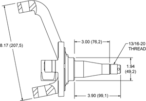 74-78 Mustang II / 74-80 Pinto Drawing