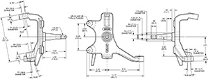  1970-81 GM F Body, 1975-79 GM A&X Body Drawing