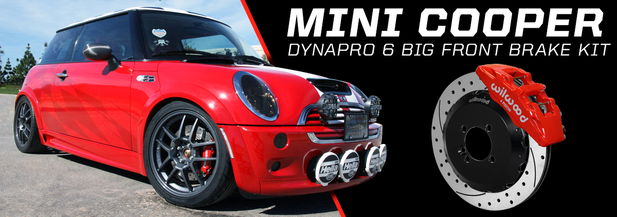 Mini Cooper with Wilwood Brake Kit - slide 1