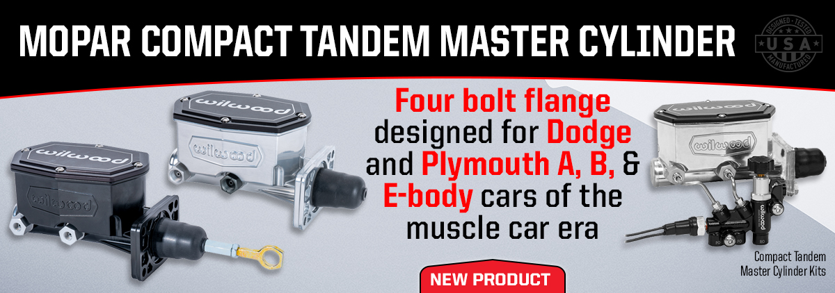 Mopar 4 Bolt Tandem Master Cylinder