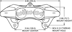 SLC56 Caliper Caliper Drawing