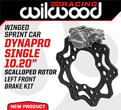 Wilwood Racing Releases High-Performance Left Front Winged Sprint Car Brake Kit