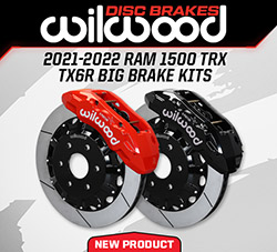 Wilwood Disc Brakes Releases TX6R Big Brake Kits for 2021-22 Ram 1500 TRX
