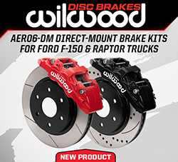 Wilwood Disc Brakes Releases Aero6-DM Direct-Mount Brake Kits for Ford F-150 and Raptor Trucks