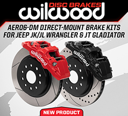 Wilwood Disc Brakes Releases Aero6-DM Direct-Mount Brake Kits for Jeep JK and  JL Wrangler and JT Gladiator