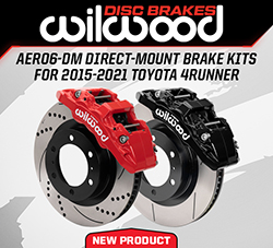 Wilwood Disc Brakes Releases Aero6-DM Direct-Mount Brake Kits for Toyota 4Runner