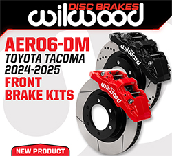 Wilwood Disc Brakes Releases Aero6-DM Brake Kits for 2024-2025 Toyota Tacoma