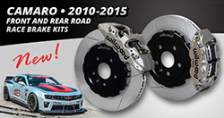 2010 – 2015 Camaro Front and Rear Road Race Brake Kits