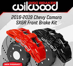 Wilwood Disc Brakes Announces New 6th Gen Chevrolet Camaro Upgrade Brake Kits