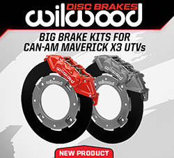 Wilwood Disc Brakes Releases Big Brake Kits for Can-Am Maverick X3 UTVs