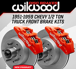 Wilwood Disc Brakes Announces New Front Brake Kit for 1951-1959 Chevy 1/2 Ton Trucks