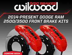 Wilwood Disc Brakes Announces New Dodge RAM Truck Brake Kit Upgrades