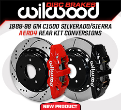 Wilwood Disc Brakes Releases Drum-to-Disc Rear Big Brake Kit for 1988-1998 GM C1500, 5-Lug Applications
