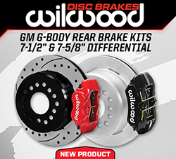 Wilwood Disc Brakes Releases Rear Brake Kits for GM G-Body 7-1/2” & 7-5/8” Differentials