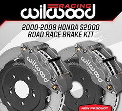 Wilwood Disc Brakes Announces New Front Road Race Brake Kit for the 2000-2009 Honda S2000