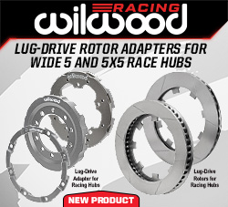 Wilwood Disc Brakes Releases Lug-Drive Rotor Adapters for Wide 5 and 5x5 Race Hubs