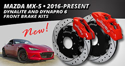 2016 – Present Mazda MX-5 Miata Front Brake Kits