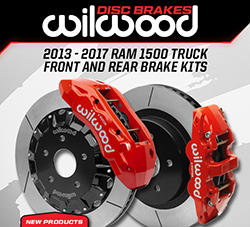 Wilwood Disc Brakes Announces New 2013-2017 RAM 1500 Truck Brake Kit Upgrades