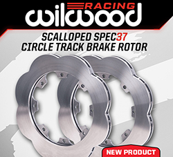 Wilwood Disc Brakes Releases Scalloped Spec37 Rotors for Circle Track Racing