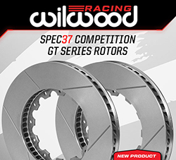 Wilwood Disc Brakes Announces Four New Spec37 Competition GT Series Rotors