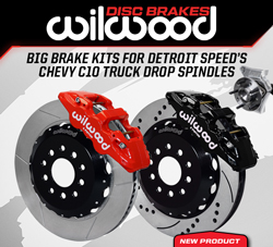 Wilwood Releases Big Brake Kits for Detroit Speed Chevy C10 Truck Aluminum Drop Spindles