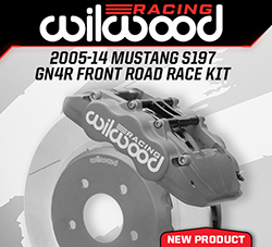 Wilwood Disc Brakes Releases Dynamic Mount Front Road Race Kit for 2005-2014 Ford Mustang
