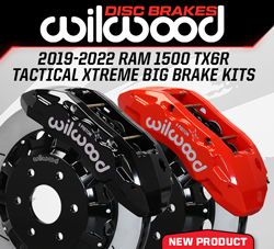 Wilwood Disc Brakes Releases TX6R Big Brake Kits for 2019-22 Ram 1500 Trucks