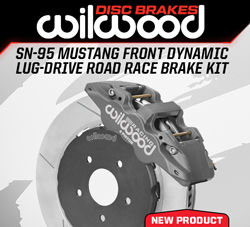 Wilwood Releases Dynamic Mount Lug-Drive Road Race Brake Kits for SN-95 Ford Mustang