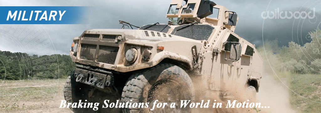 Military Vehicle Disc Brake Applications